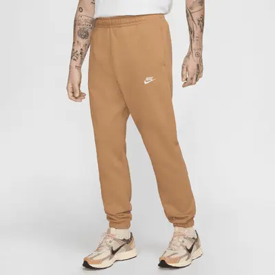 

Брюки Nike Sportswear Club Fleece, цвет Flax/Flax/White