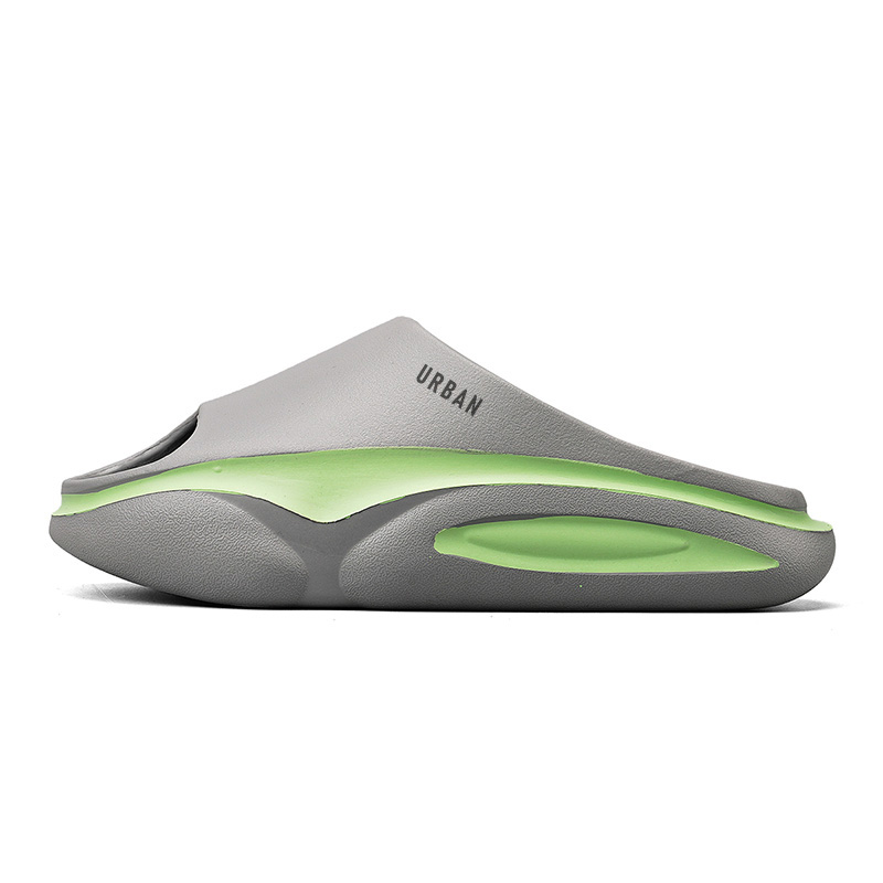 

URBAN AUTHENTIC Быстросохнущие шлепанцы мужские серые, цвет Gray