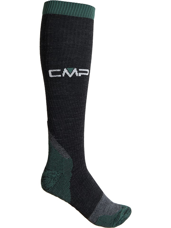 

CMP Трекинговые носки «Wool Mid» антрацитового цвета