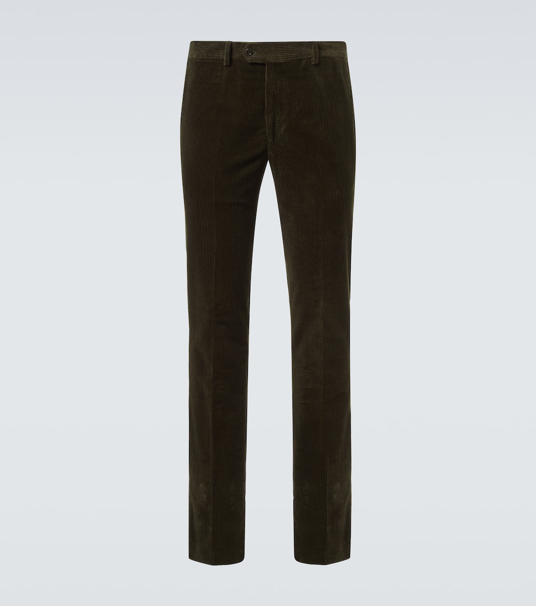 

Хлопковые прямые брюки из вельвета Rubinacci, Green Corduroy