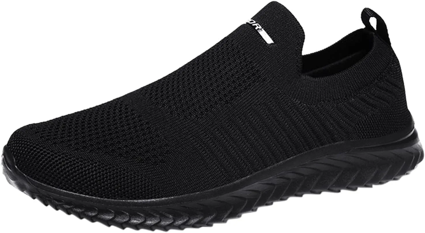 

Мужские кроссовки BORAMAX с легкой посадкой, дышащие, удобные, модные, противоскользящие, черный