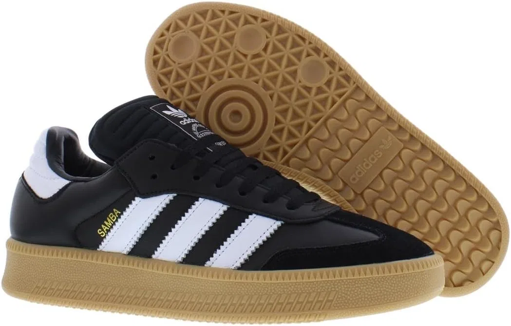 Кроссовки Samba XLG, adidas, Black/White/Brown-black — фото 4