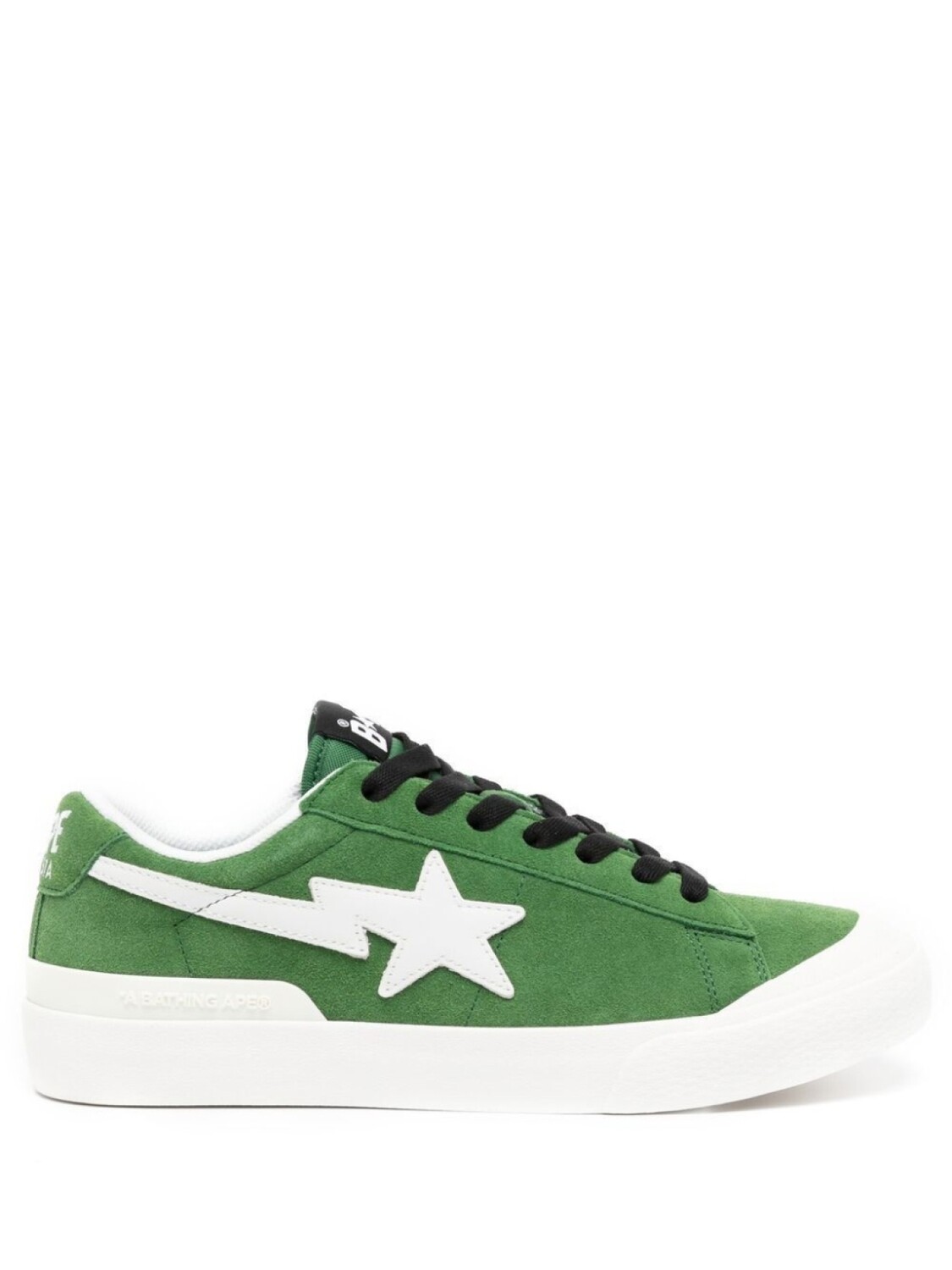 

Кеды на шнуровке A BATHING APE, зеленый