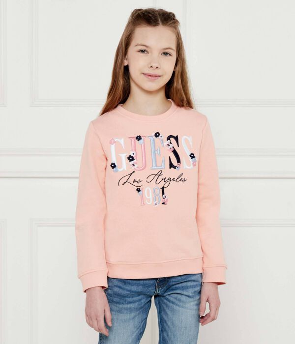 

Толстовка Guess Regular Fit, красный