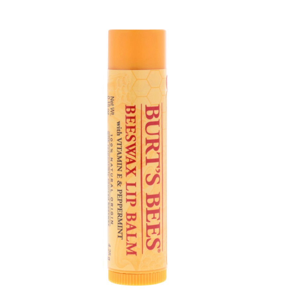 Набор из двух бальзамов для губ с пчелиным воском от Burts Bees, подходит как для мужчин, так и для женщин - 2 бальзама по 0,15 унции, прозрачный — фото 2