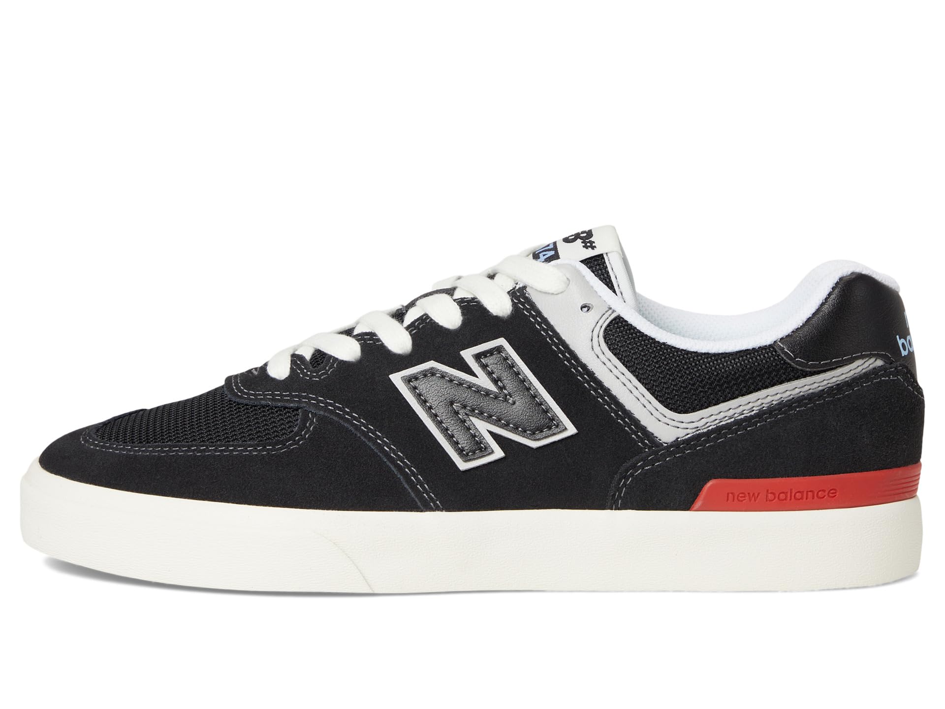 Кроссовки Unisex New Balance Numeric 574 Vulc, цвет Black/Grey 1 — фото 4