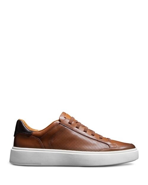 Мужские кроссовки Oliver из эластичного кружева Allen Edmonds, цвет Brown — фото 3