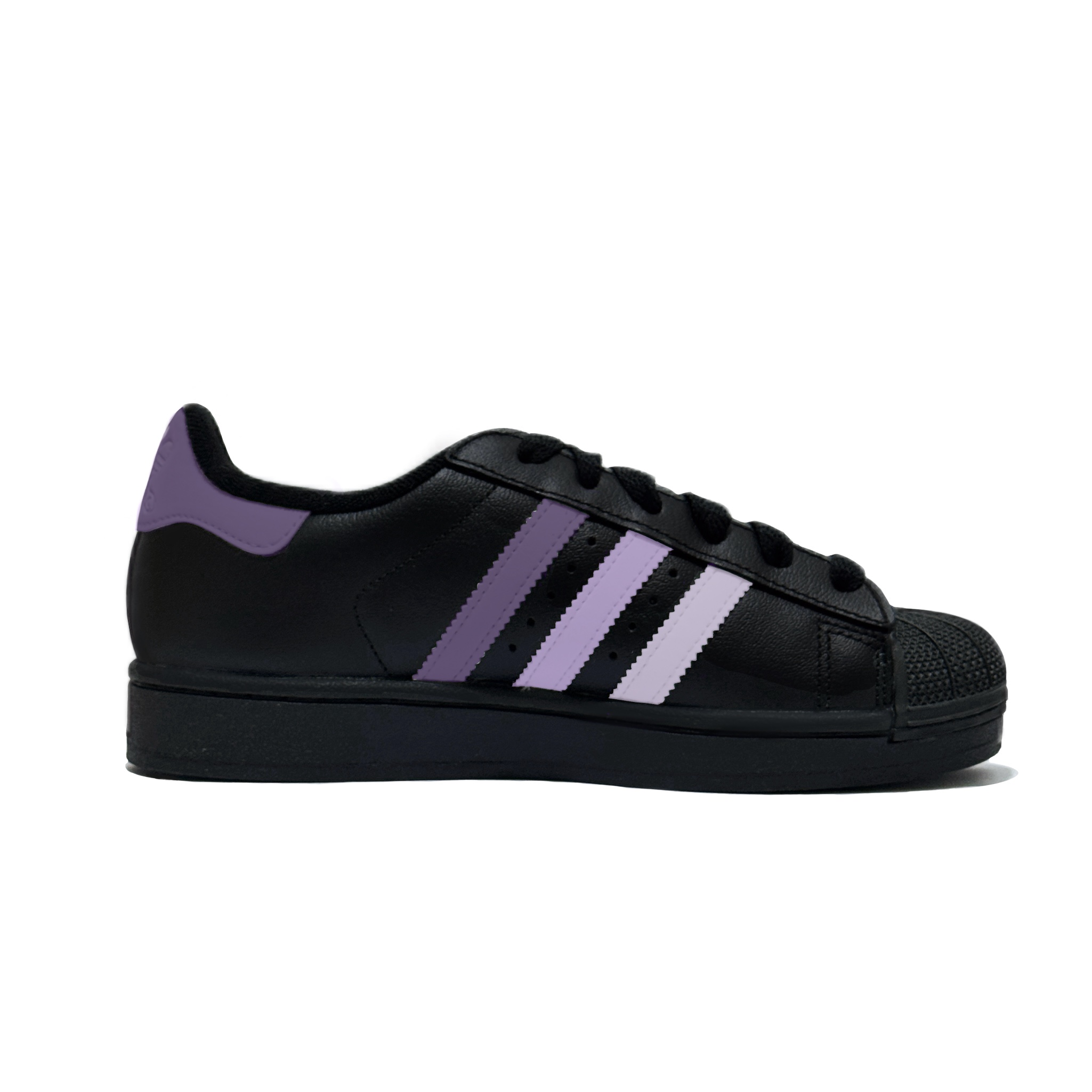 Детские кроссовки для скейтбординга Superstar 2 для начальной школы Adidas Originals, черный — фото 2