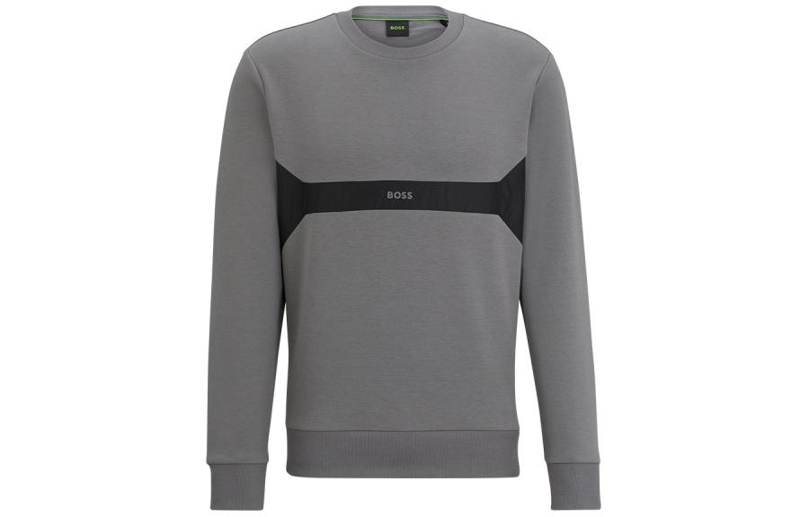 

Мужская толстовка SS24, средне-серая HUGO BOSS, Medium Gray