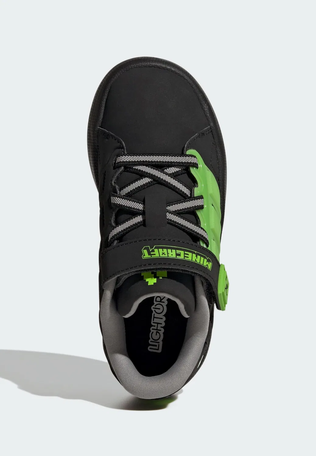 Кроссовки Adidas Sportswear Minecraft Lightorama Court черного цвета — фото 3