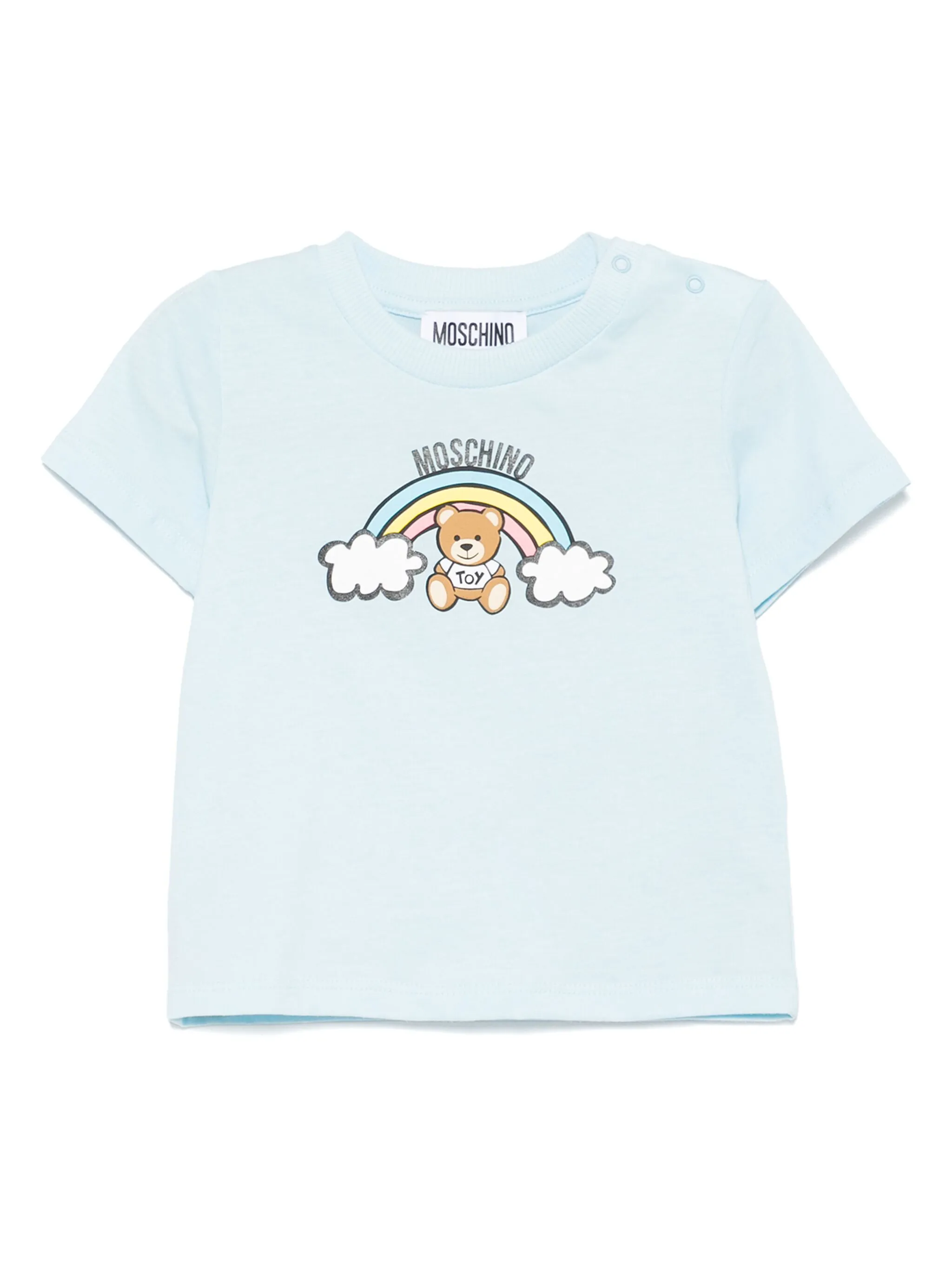 

Футболка Teddy Bear Moschino Kids, синий