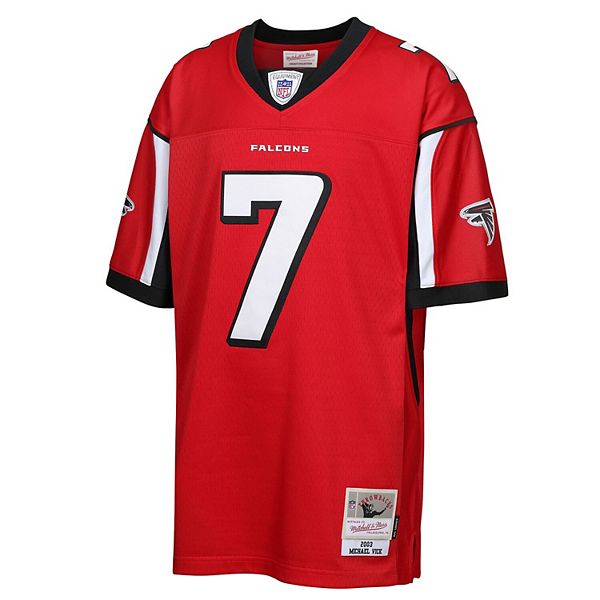 Футболка Atlanta Falcons Майкла Вика 2003 Mitchell & Ness — фото 3