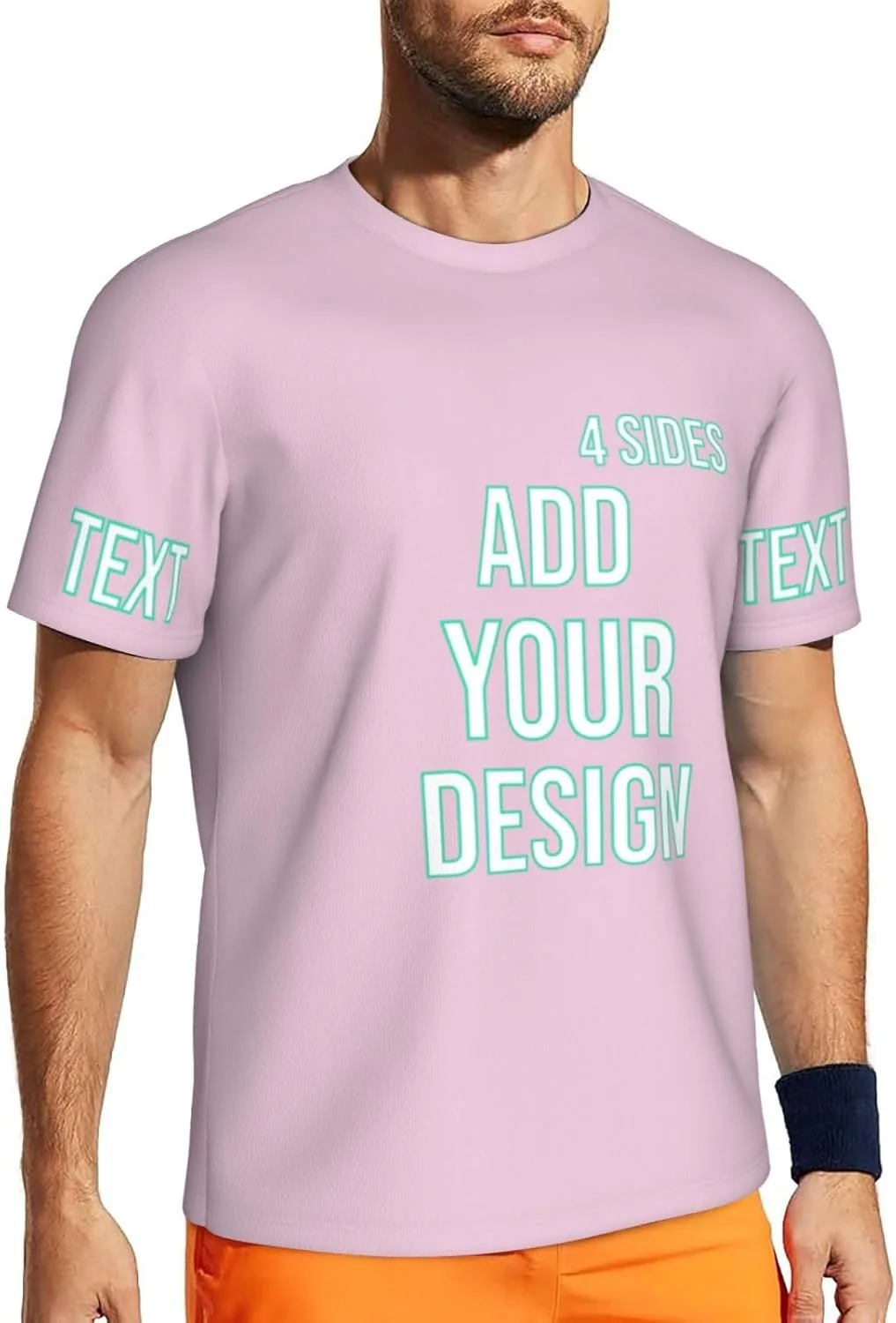 Футболка мужская Custom с принтом — фото 4