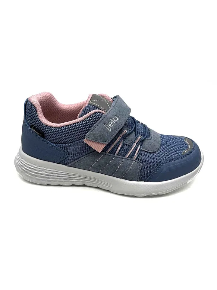 Кроссовки на шнуровке и липучке Jela shoes Фиолетовый
