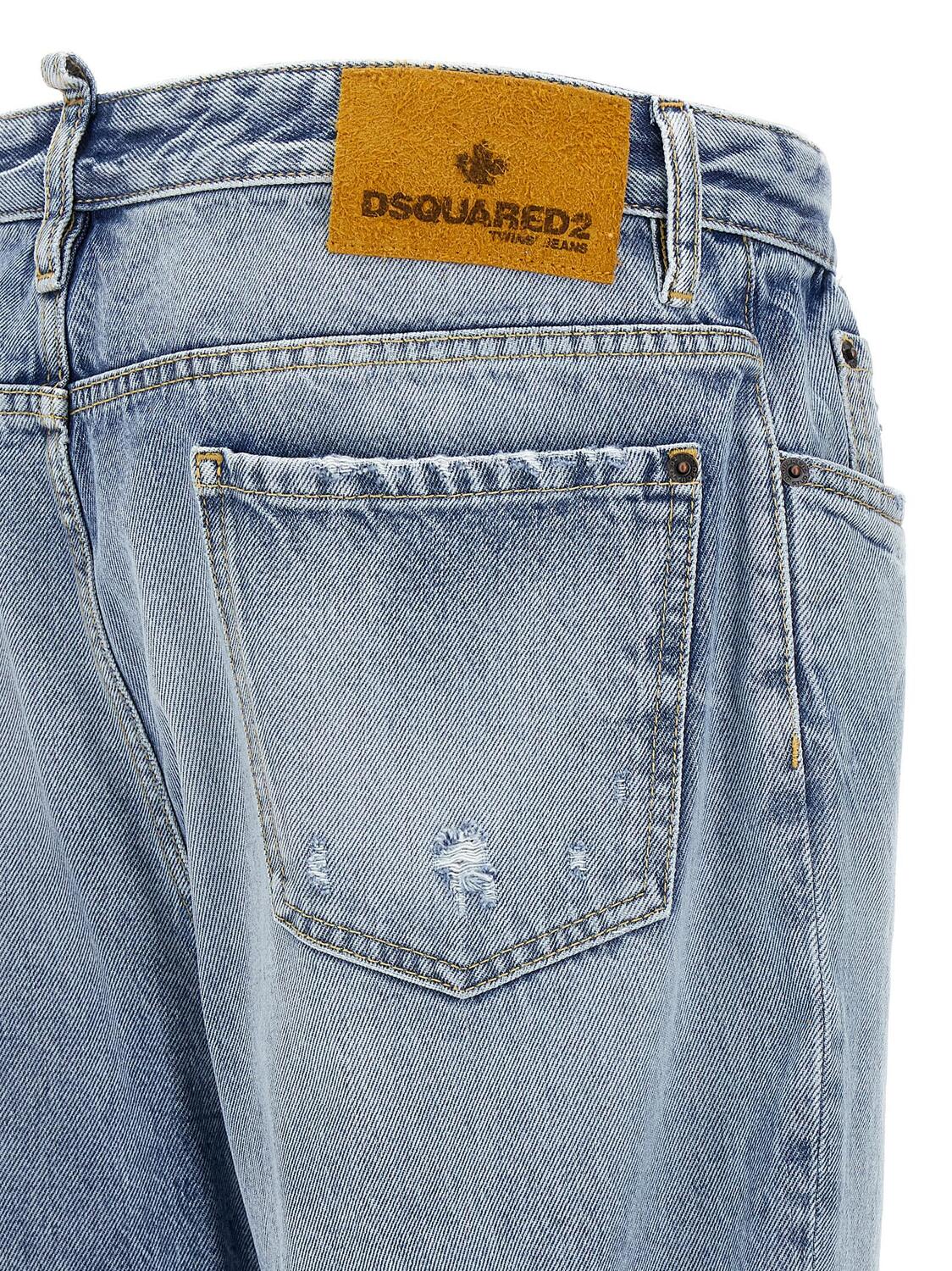 Джинсы 'London Bro' DSQUARED2, голубой — фото 4