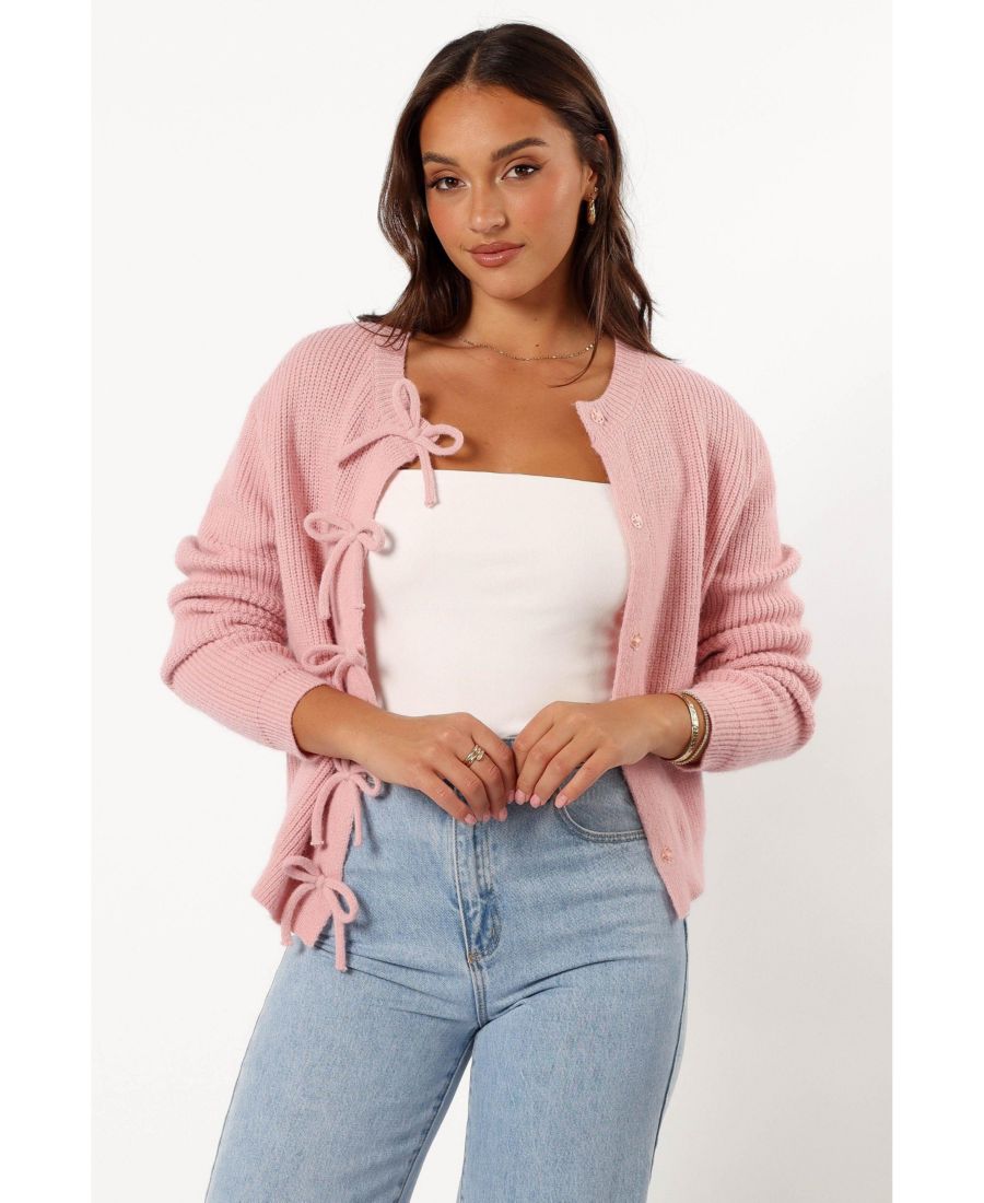 

Женские кардиганы Wilde с бантом спереди Petal and Pup, Blush