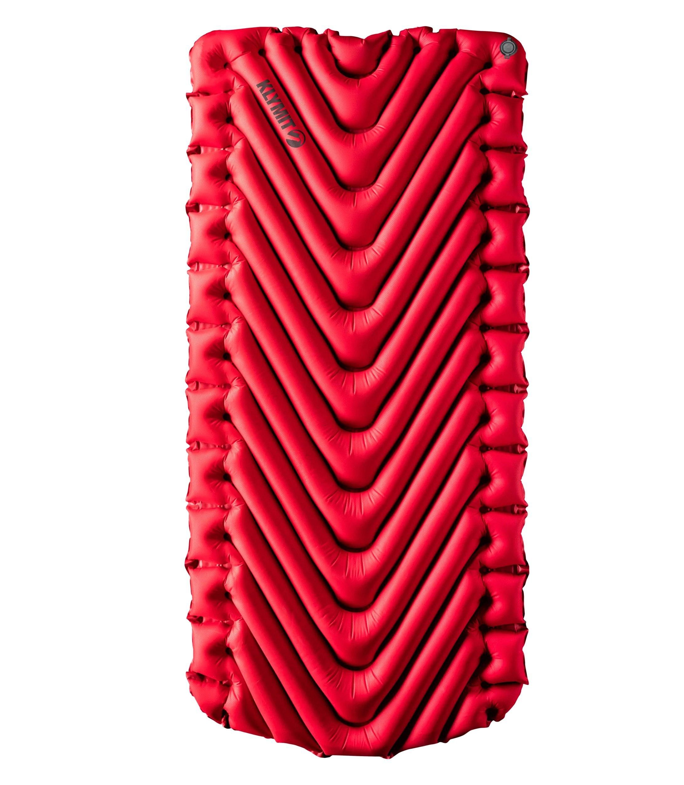 

Спальный коврик Klymit Static V Luxe, красный