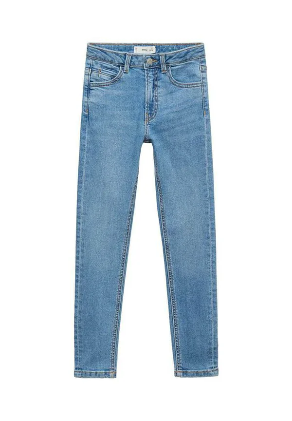 Детские джинсы облегающего кроя Mango Kids, Blue