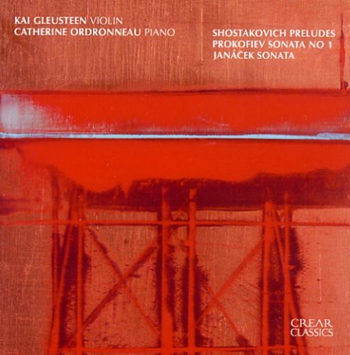 

CD диск Janacek / Prokofiev / Shostakovich / Gleusteen: Violin Sonatas / 19 Preludes from Op 34