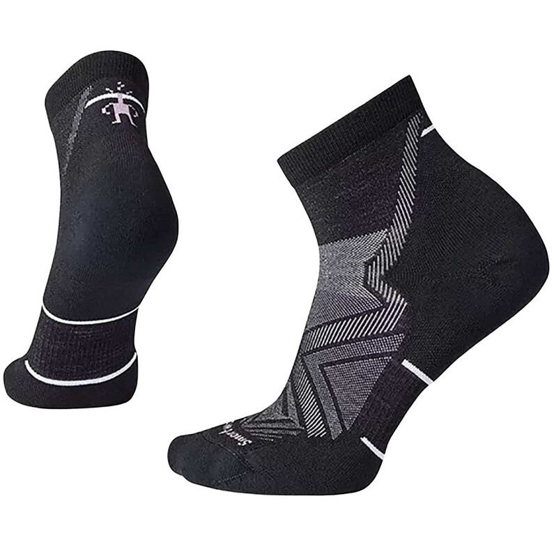 

Женские носки с амортизацией до щиколотки для бега Smartwool, черный