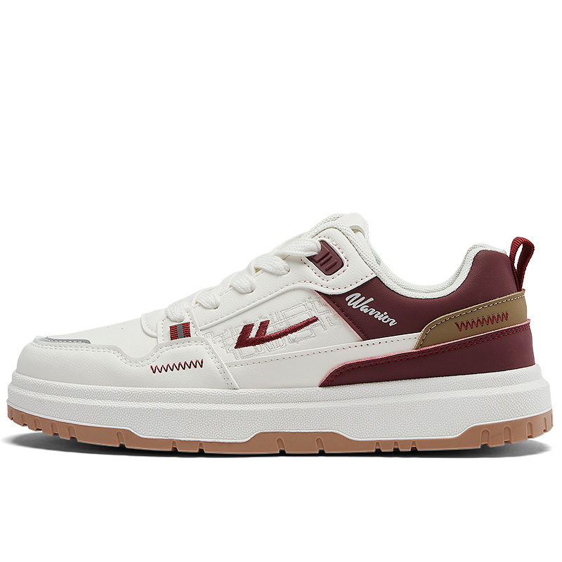 

Износостойкие и легкие низкие скейтбордские туфли для мужчин WARRIOR, бежевый