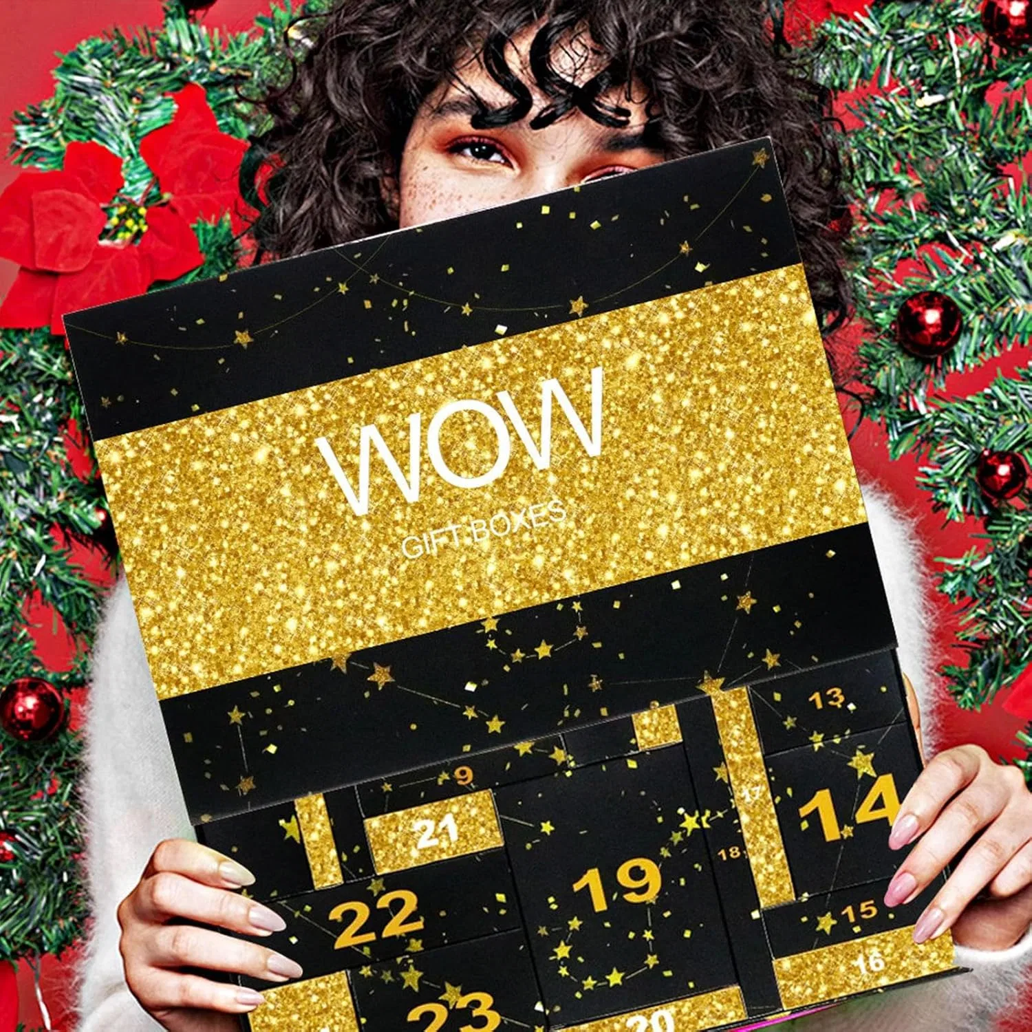 Набор косметики Advent Calendar Jiimhte 24 предмета WOW002B — фото 3