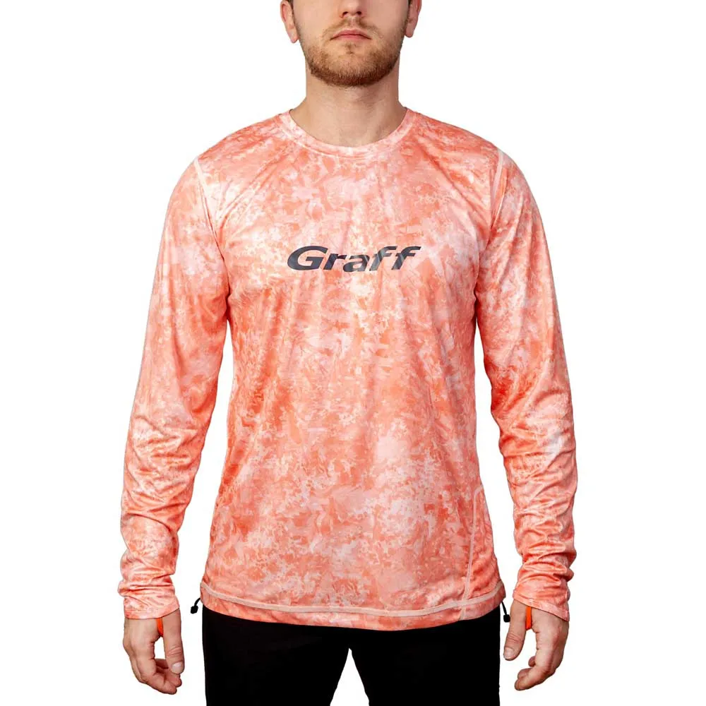 

Футболка с длинным рукавом Graff UPF50 961 CL-11/2, оранжевый