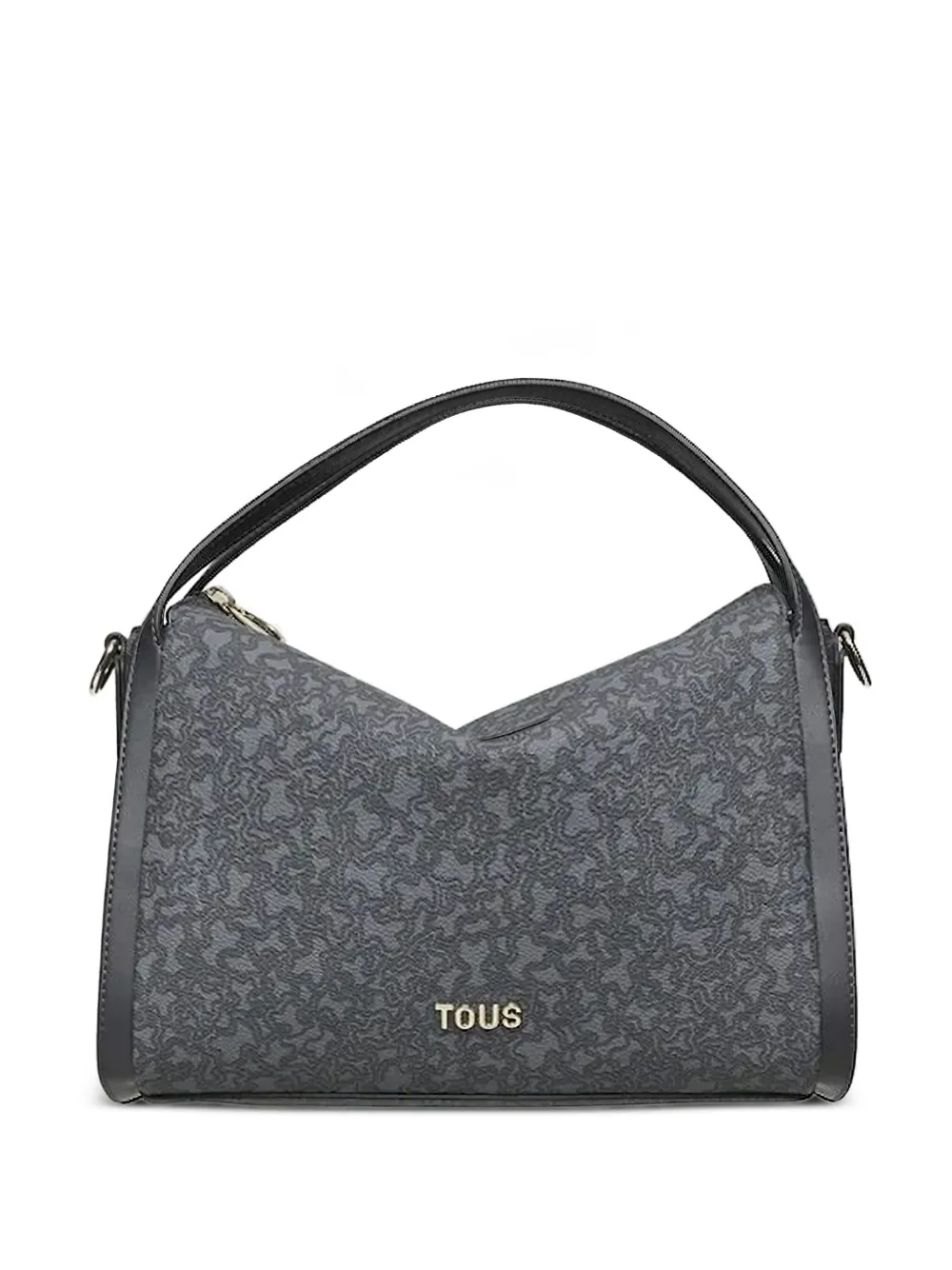 

Кожаная сумка-тоут Tous, черный