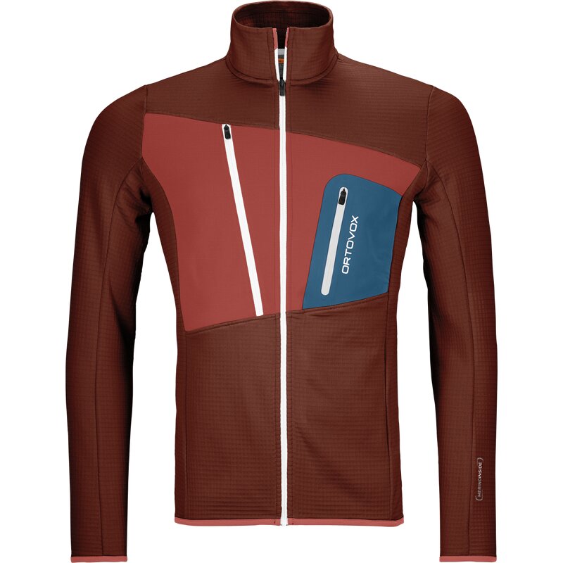 

Флисовая куртка "сетка" Ortovox, оранжевый