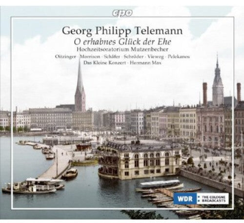 

CD диск Telemann / Morrison / Das Kleine Konzert / Max: Oratorio Serenata