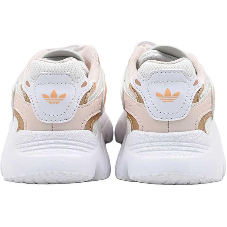 Детские кроссовки Ozmillen Lightweight Cushioning Low-Top для повседневной носки Adidas Originals, оранжевый — фото 4