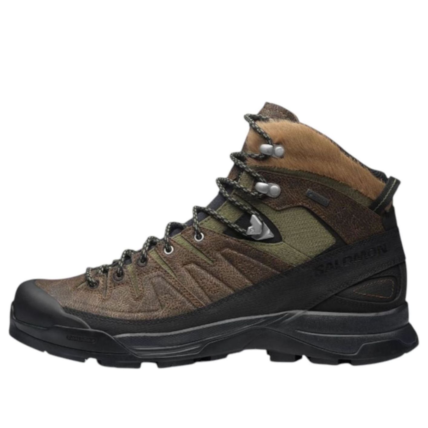 

Salomon X-ALP Mid Distressed Leather GTX 'Dark Earth Black'