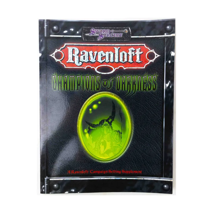 

Champions of Darkness (POD, Standard Color), Ravenloft (d20), мягкая обложка
