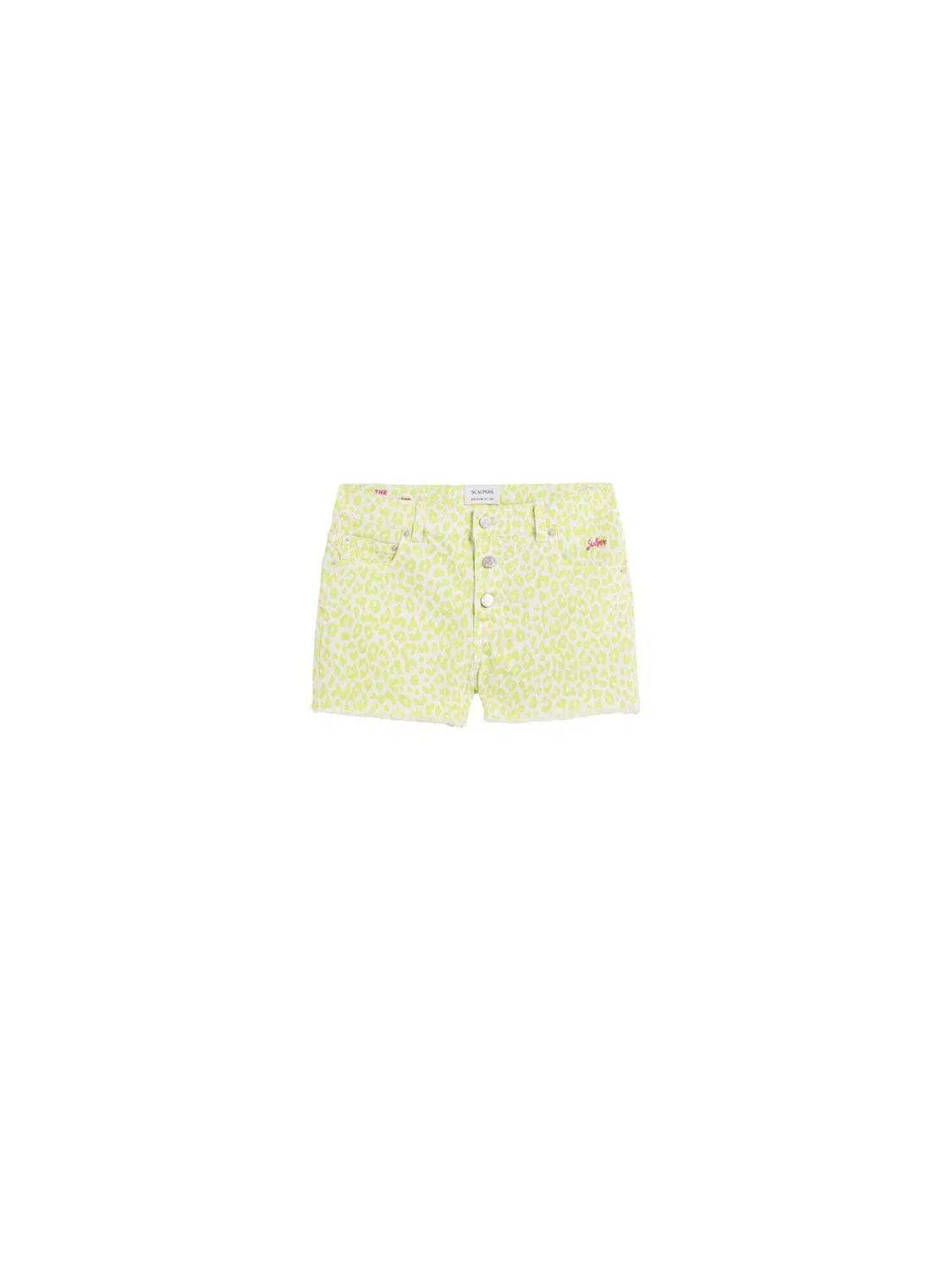 Шорты Scalpers Regular Pants цвета лайм