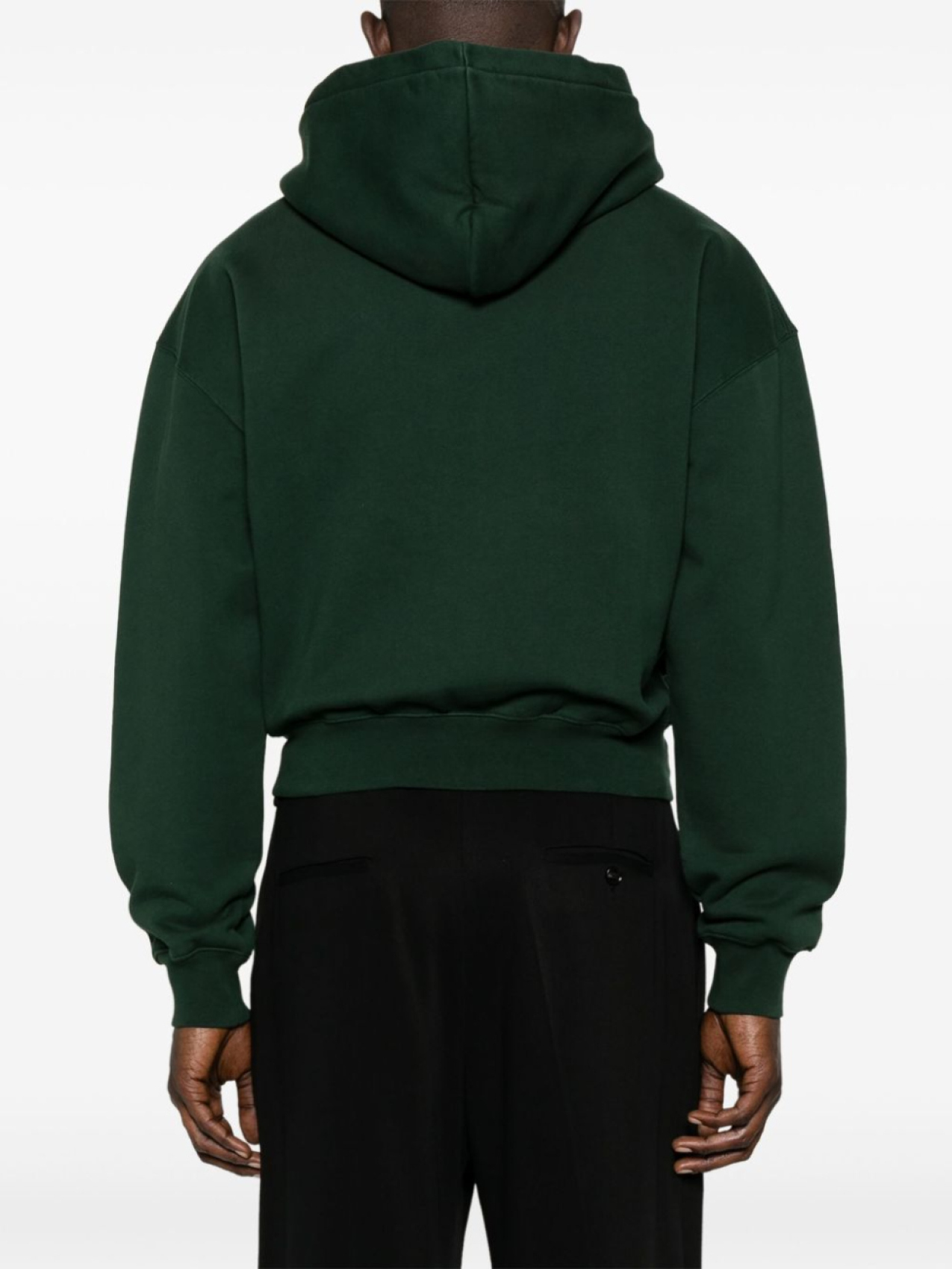 Худи Le Hoodie Gros Grain Jacquemus, зеленый — фото 4
