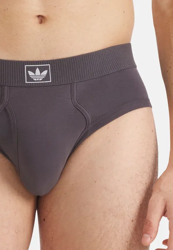 Трусы 4 шт Adidas Originals, черный/серый — фото 4