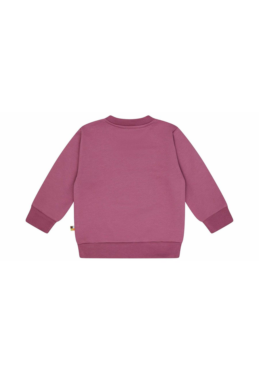 Толстовка loud + proud MIT DRUCKMOTIV, Grape/Light Pink — фото 2