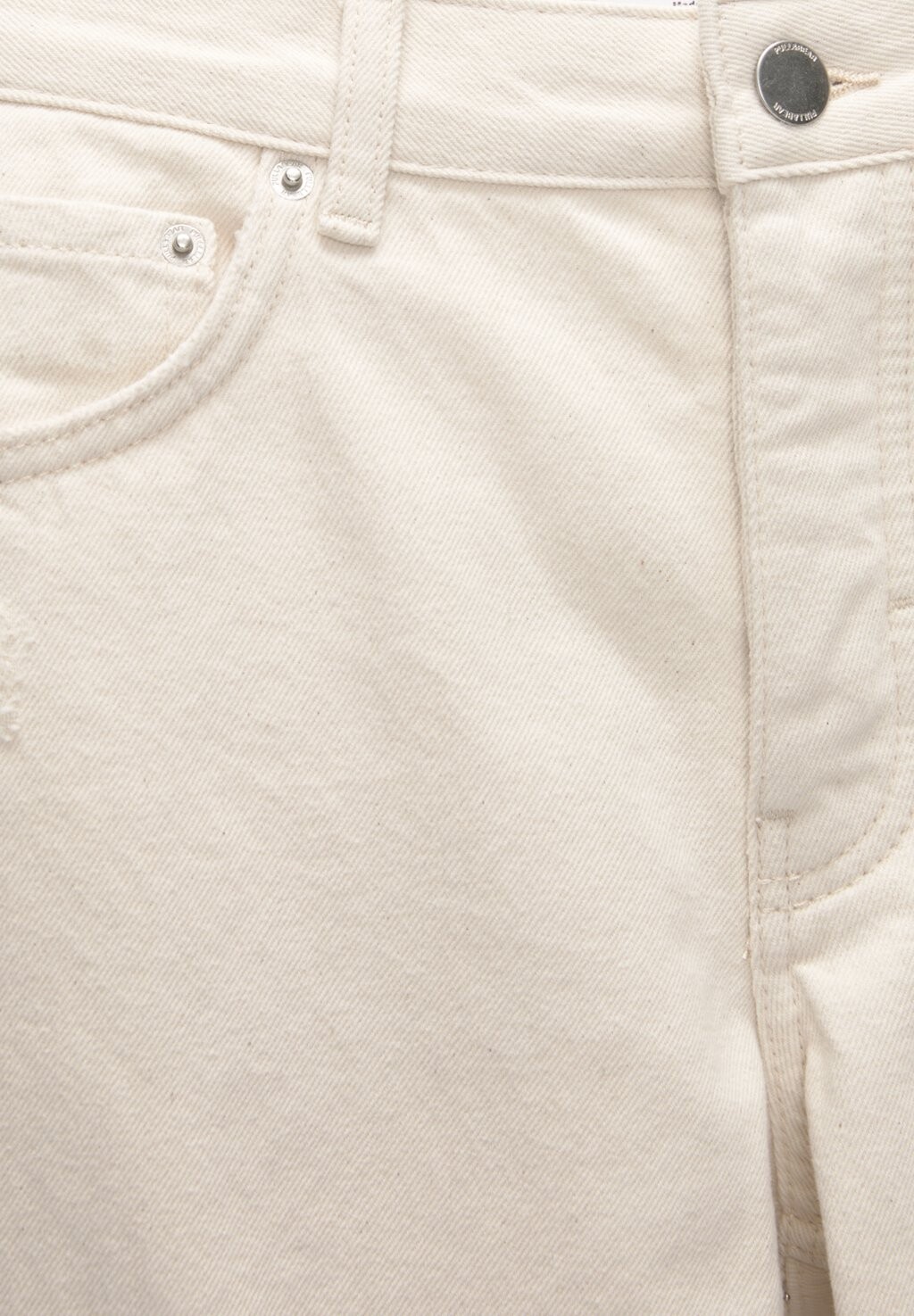 

Джинсы прямого кроя MID-WAIST PULL&BEAR, бежевый
