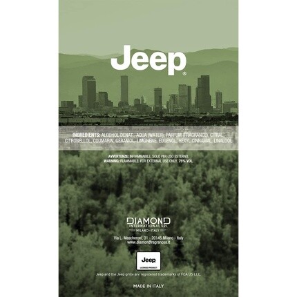 Jeep Adventure Eau De Toilette Aromatic Woody Scent With Floral Undertones 100ml — фото 3