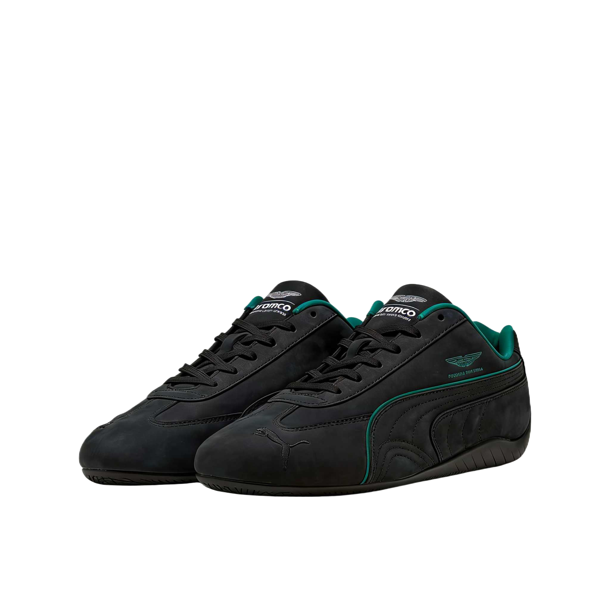 Speedcat Cushioning низкие повседневные кроссовки мужские PUMA, puma черный зеленый luxury edition — фото 4