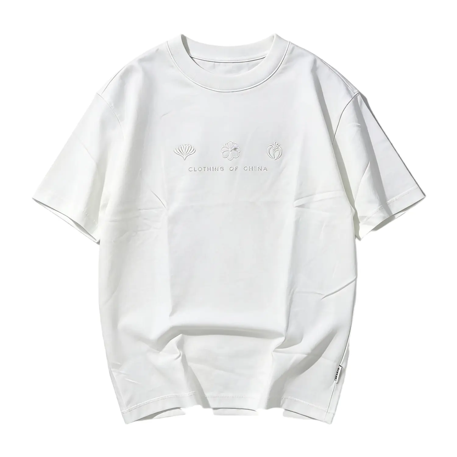 

Мужская белая футболка Li Ning AHSUC61 с круглым вырезом (4 размера)