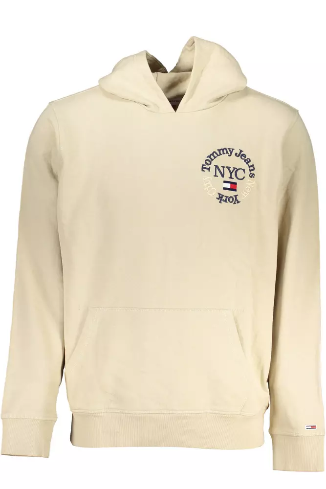 

Бежевый хлопковый мужской свитер Tommy Hilfiger