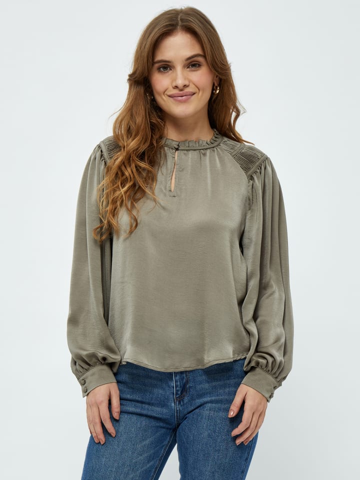 

Блузка цвета Winter Twig Sand Melange Peppercorn