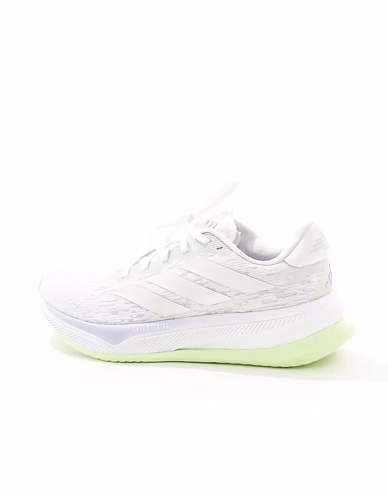 Кроссовки Adidas Running Supernova Comfortglide цвета лайм-серый и серебристый Adidas Performance — фото 2