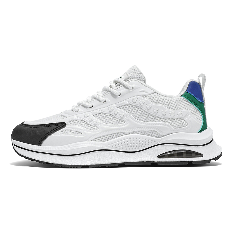 

Дышащие и износостойкие низкие беговые кроссовки для мужчин Double Star 88, белый синий