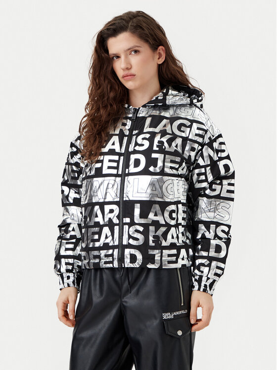 

Переходная куртка стандартного кроя A1W15016 Karl Lagerfeld Jeans, серебряный