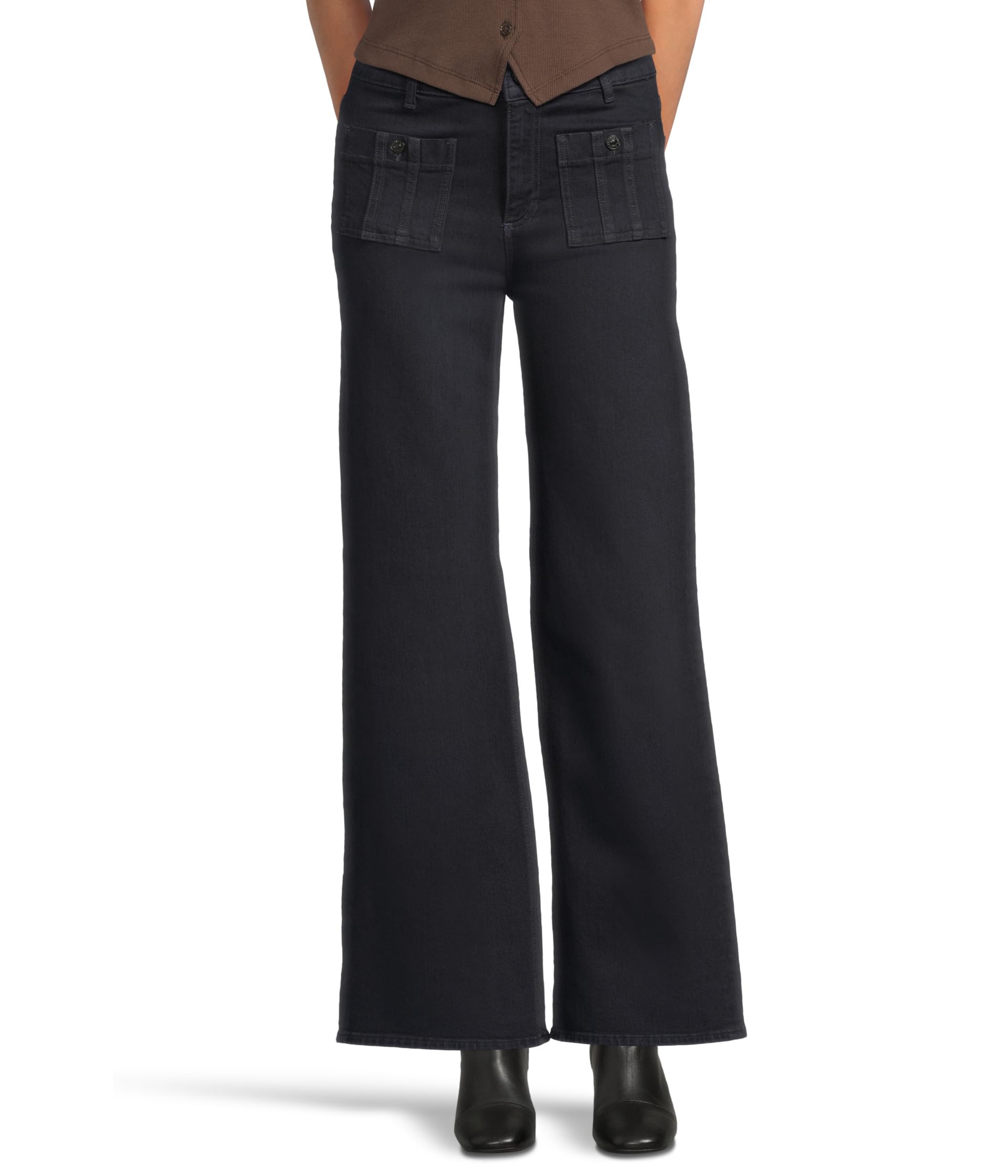 

Джинсы Paige Anessa 31 Seamed Patch Pockets In Duchess, цвет Duchess