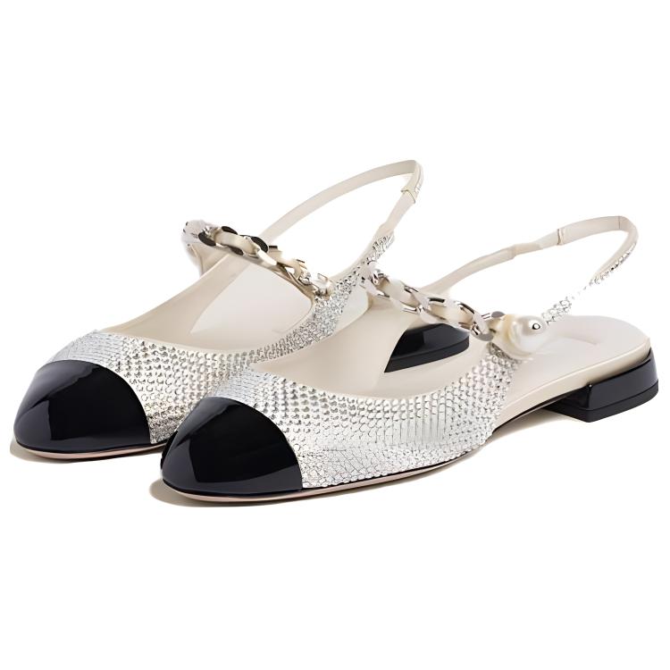 Повседневные туфли MIU MIU женские слоновая кость — фото 3