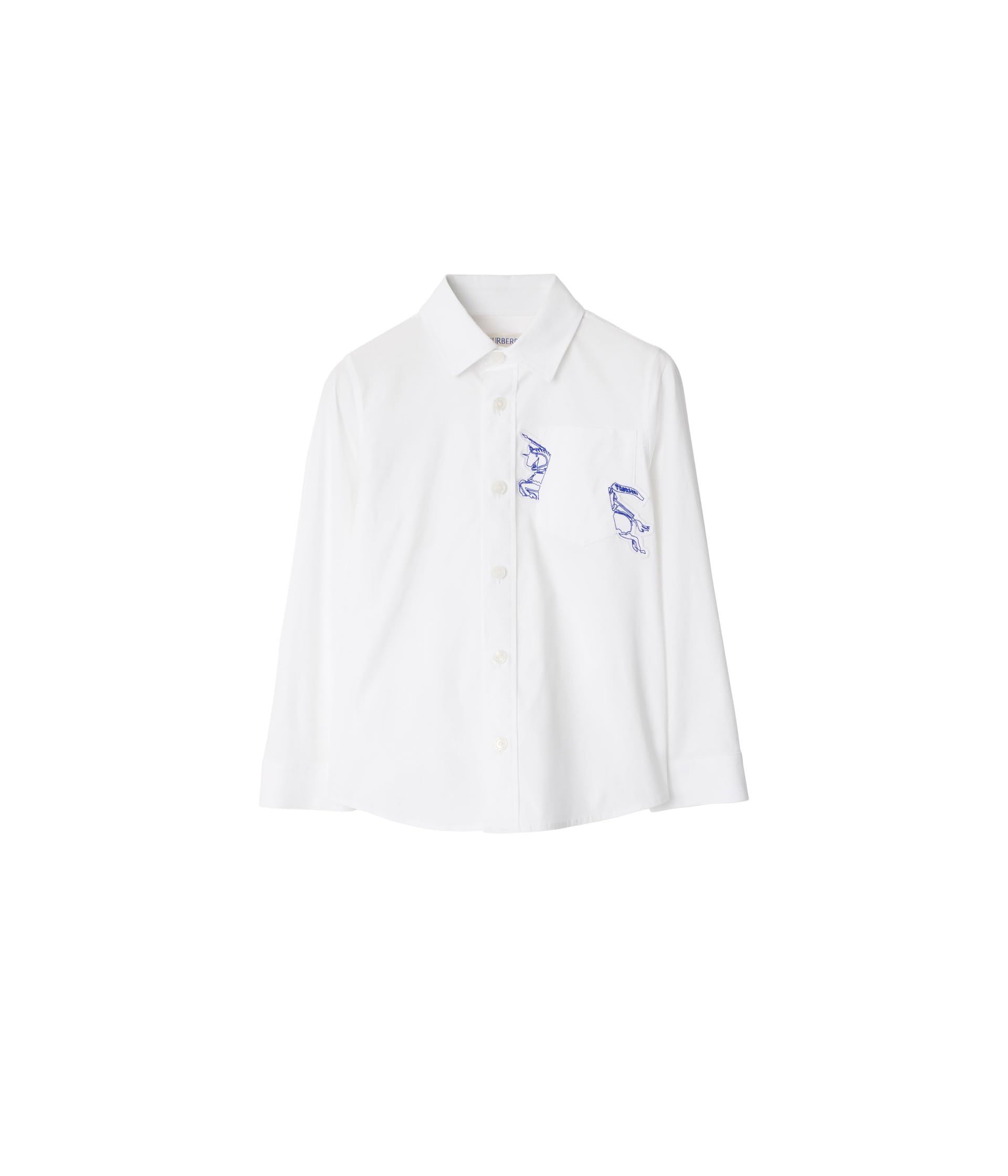 

Рубашка Burberry Kids Owen EKD Long, белый
