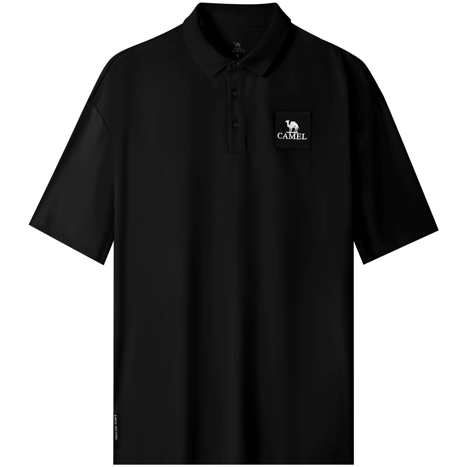 

Городская функциональная серия поло для мужчин CAMEL, черный